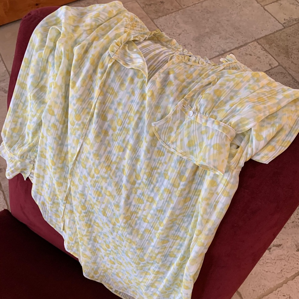 Long sleeve blouse